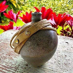 Touchstone Crystal Golden Wrap bracelet.